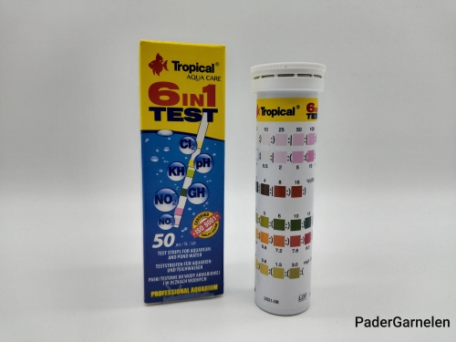 Tropical 6 in 1 Wassertest